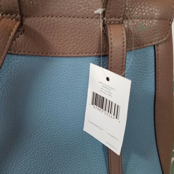 MAKE AN OFFER Kate Spade Leila Medium backpack baltic  display picture 1